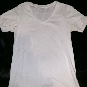 White V-Neck Shirt!